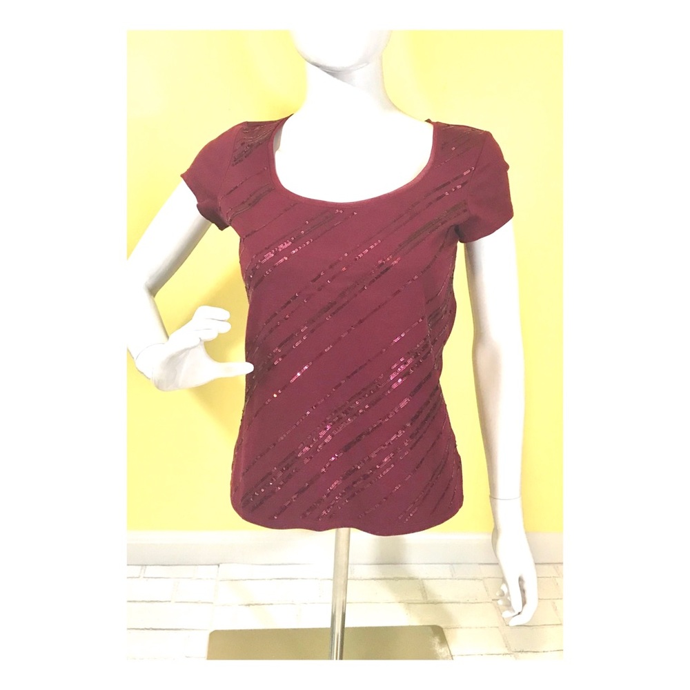 White House Black Market | Womens Sz XS Sequin Top